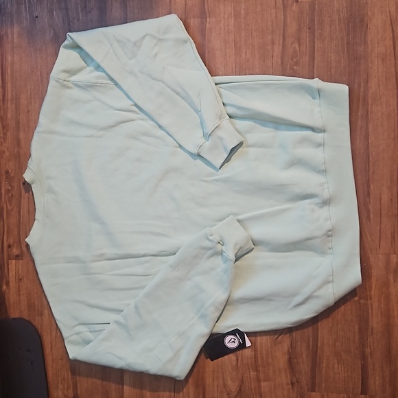 NWT Men's Volcom "Glow Green Single Stone Crew" Sweatshirt got lOne XL Left - Picture 7 of 16